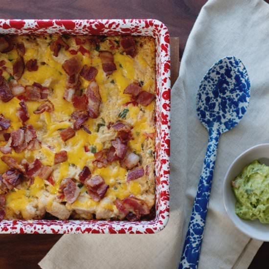Jalapeno Popper Chicken Casserole - Recipe photo by CosmopolitanCornbread