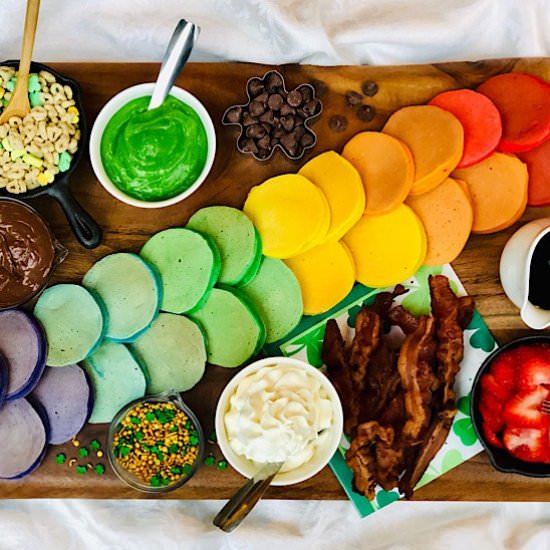 How to Make a Pancake Board - Recipe photo by The Sum of All Sweets
