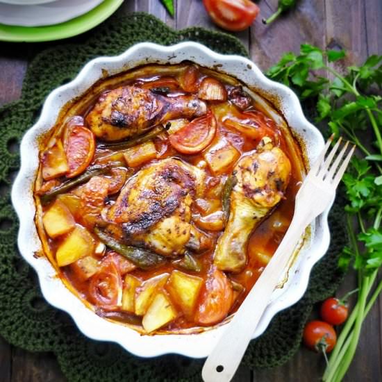 Tavuk Köy Kebabı - Recipe photo by MyHomeDiaryinTurkey