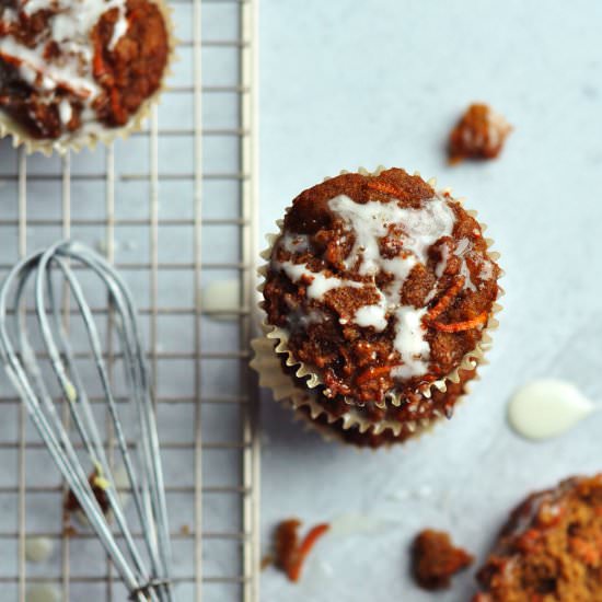 Carrot Cake Muffins - Recipe photo by sweetrusticbakes