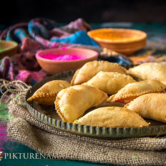 How to make Mawa Gujiya - Recipe photo by anindya0909