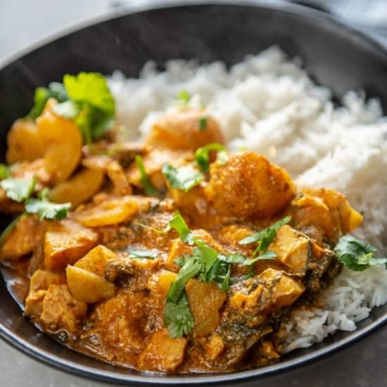 Slow Cooker Coconut Chicken Curry - Recipe photo by slowcookergourmet