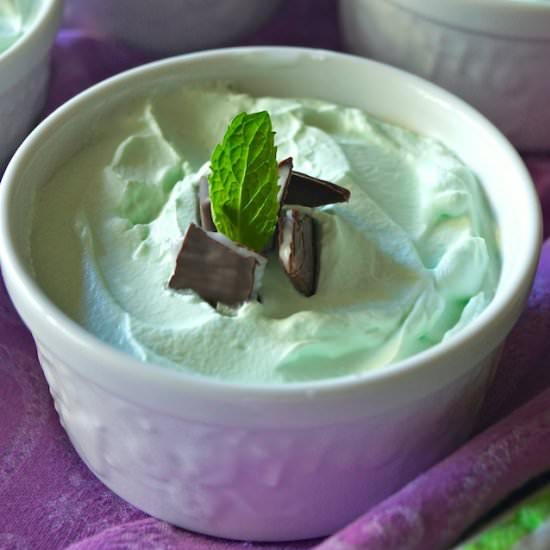 Individual Grasshopper Mousse Pies - Recipe photo by cookingontheweekends