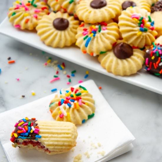 Italian Butter Cookies - Recipe photo by owlbbaking