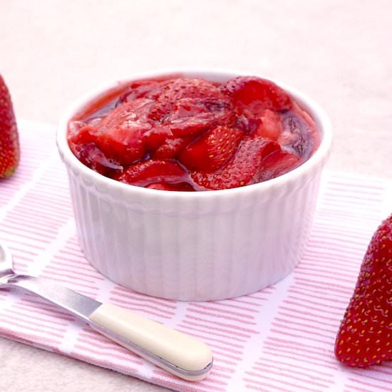 Roasted Strawberries - Recipe photo by anothertablespoon