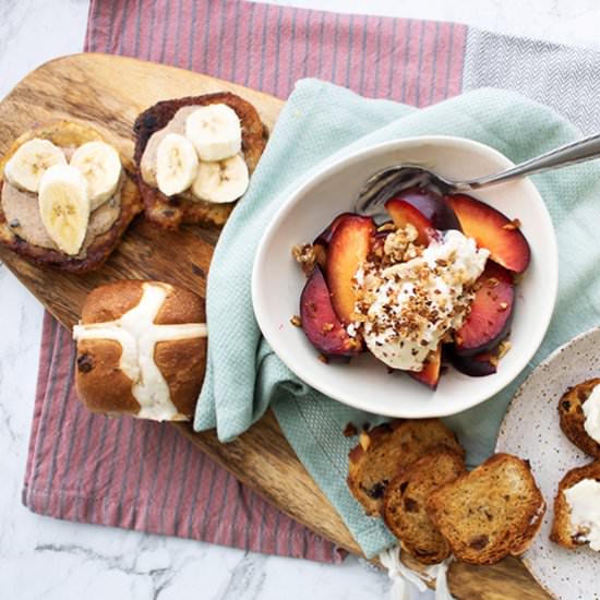 Hot Cross Buns 3 Ways - Recipe photo by dinnertwist