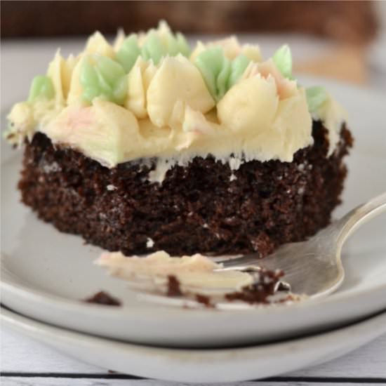 Chocolate Malt Cake - Recipe photo by TwoSugarBugs