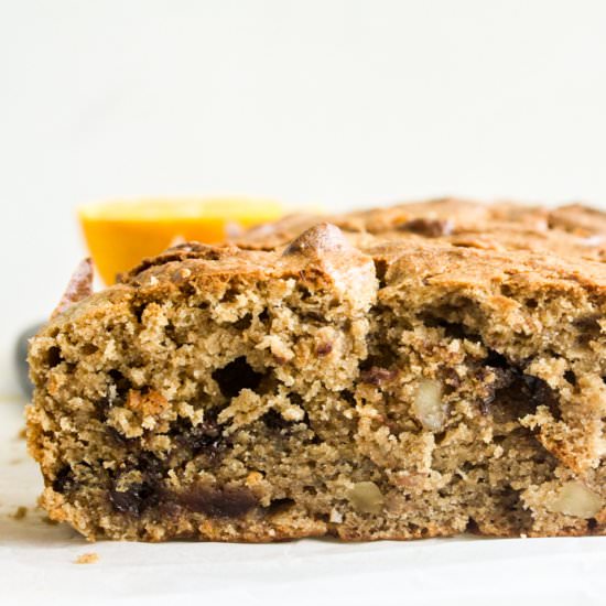 Rye Walnut Cake - Recipe photo by The Desserted Girl