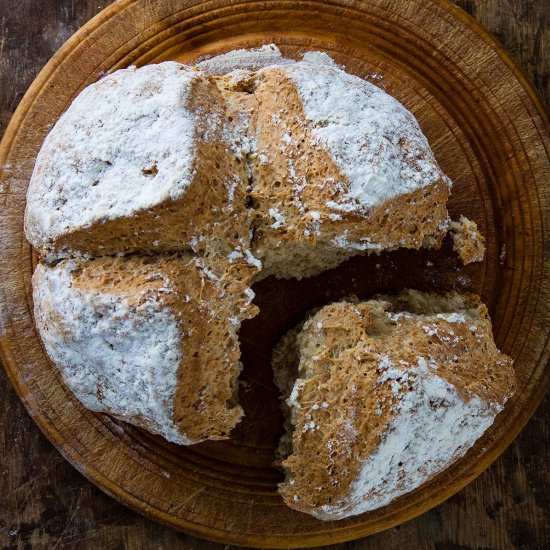 Irish soda bread - Recipe photo by Recipe Crumbs
