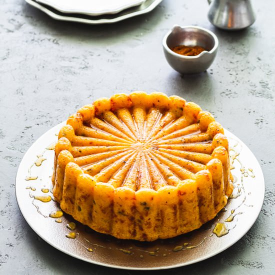 Jalapeño Cheddar Cornbread - Recipe photo by Spoonabilities