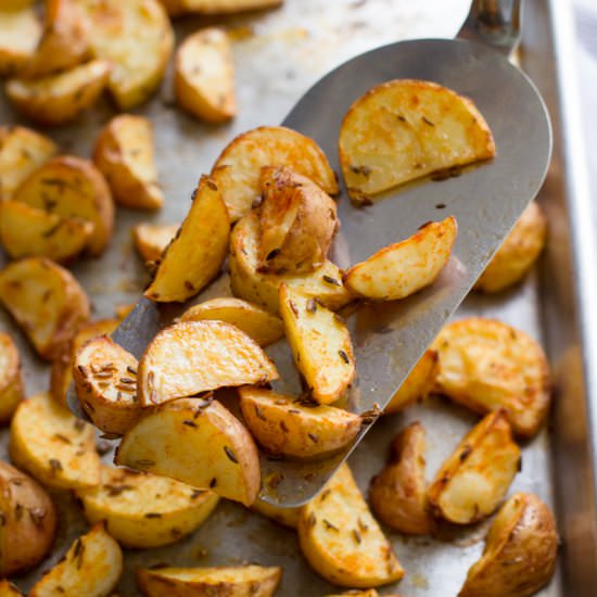 Cumin-Roasted Potatoes - Recipe photo by jillshough