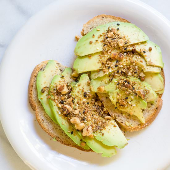 Dukkah Avocado Toast - Recipe photo by thecookingrx
