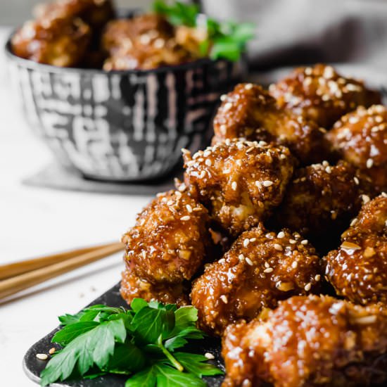 Air-Fryer Korean BBQ Cauliflower - Recipe photo by TheDeliciousSpoon