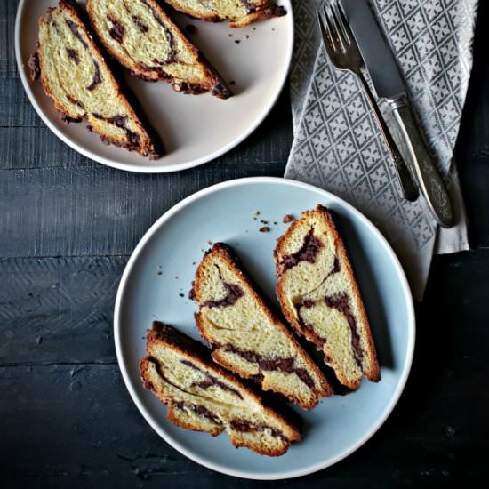 Chocolate Pecan Babka - Recipe photo by mangotomato