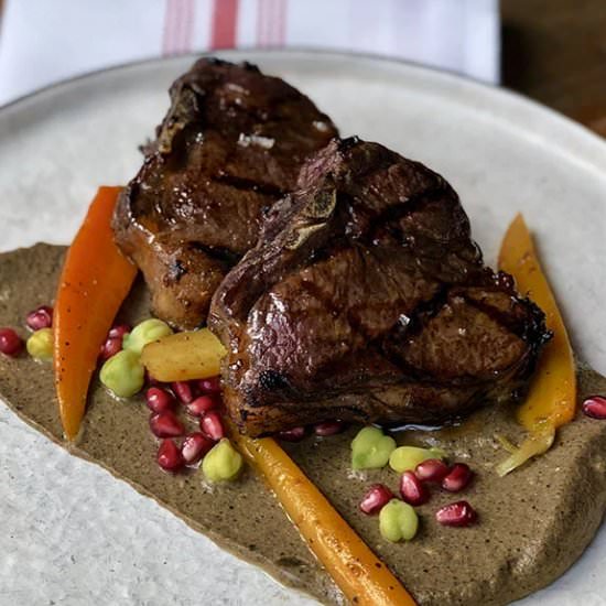 Grilled Aussie lamb loin chop - Recipe photo by trueaussie