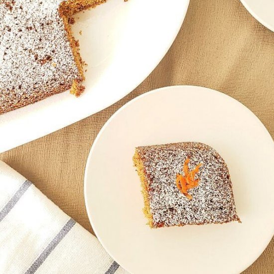 Egg less Carrot Cake - Recipe photo by Lathiya