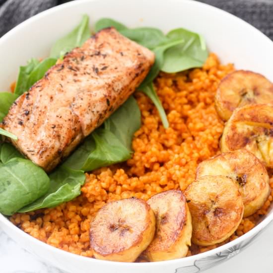 How to Make Jollof Bulgur Wheat - Recipe photo by Simshomekitchen
