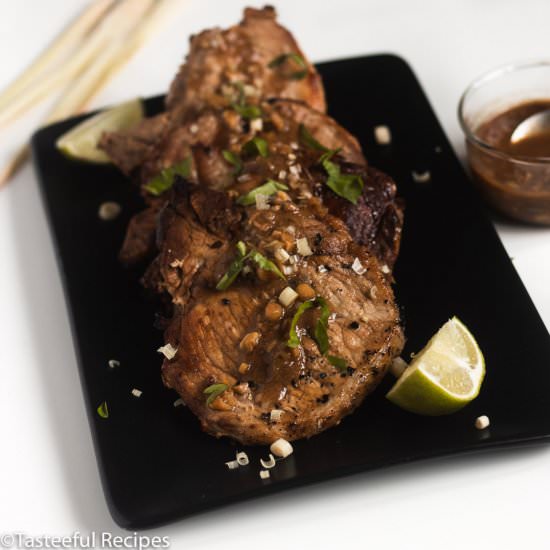 Island style lemongrass pork chops - Recipe photo by Tasteefulrecipes