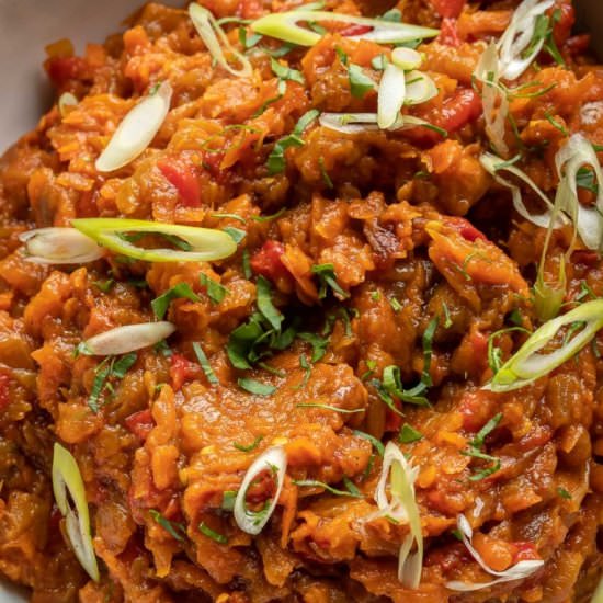 Eggplant Caviar Spread - Recipe photo by letthebakingbegin