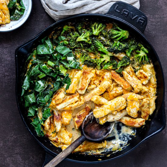 Chicken Breast + Cheddar Broccoli - Recipe photo by olivesintheoven