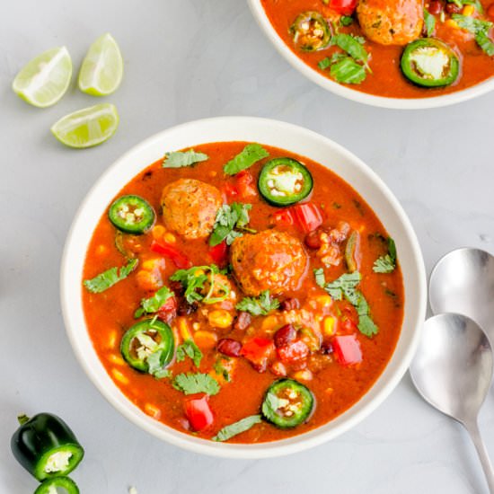 Mexican Meatball Soup | Albondigas - Recipe photo by Priyanka DK