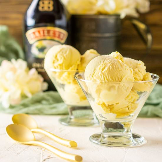 Baileys Ice Cream - Recipe photo by Burrata and Bubbles