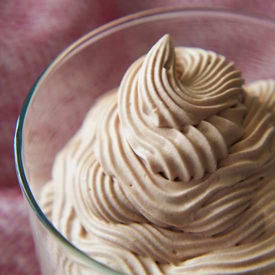 Hot Chocolate Whipped Cream - Recipe photo by Candy Jar Chronicles