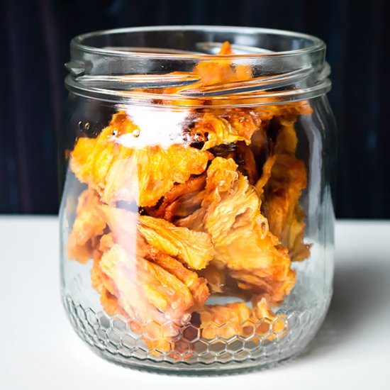 dehydrated pineapple - Recipe photo by MasalaHerb