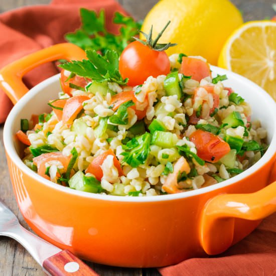 Tabouli Salad (Tabbouleh) - Recipe photo by niftyrecipe