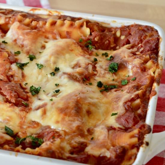 Italian Turkey Lasagna - Recipe photo by This Italian Kitchen