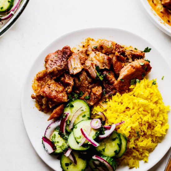 Braised Pork Shoulder - Recipe photo by MunchkinTime