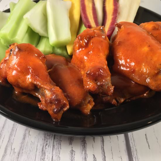 Air Fryer Buffalo Wings - Recipe photo by summeryule.com