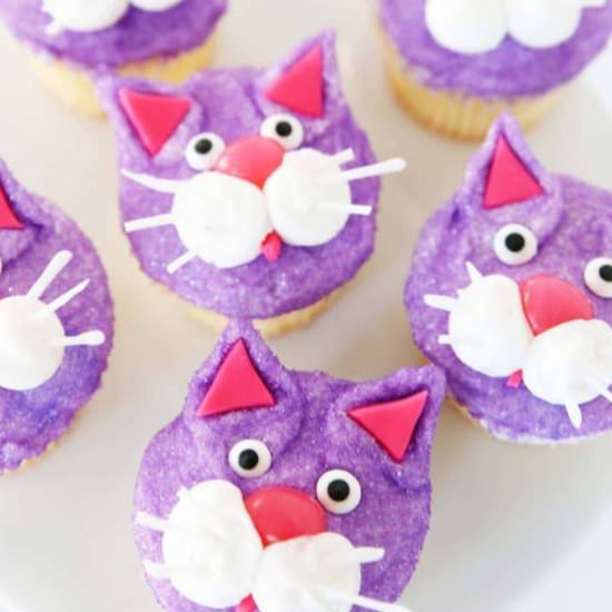 Cat Cupcakes - Recipe photo by Cindylouh
