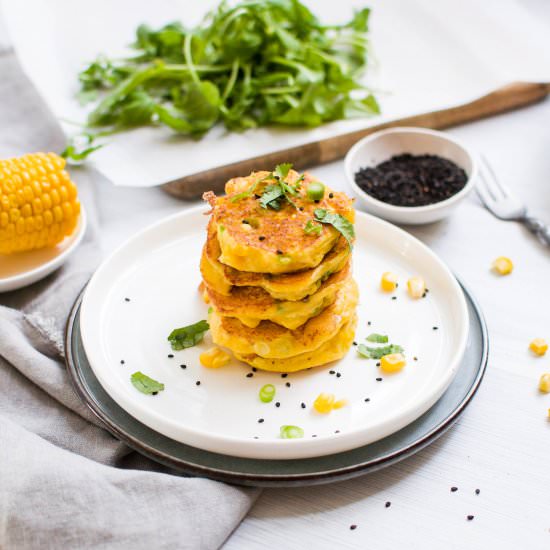 Easy Sweetcorn Fritters - Recipe photo by Mrs Jones Kitchen