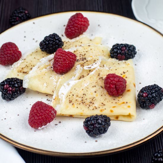 Vegan Crepes - Recipe photo by JackSlobodian