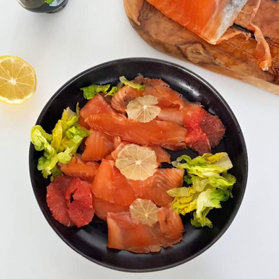 cured salmon - Recipe photo by Cuisine Fiend