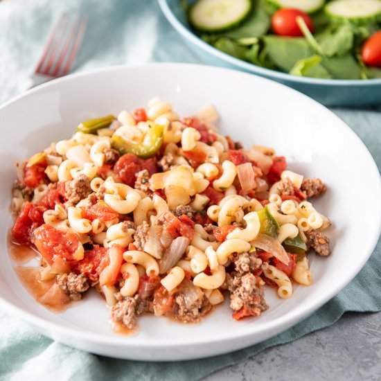 American Chop Suey - Recipe photo by Dishesdelish