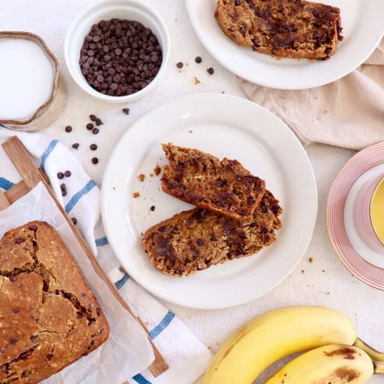 Holy Grail Vegan & GF Banana Bread - Recipe photo by MostlyDomestic