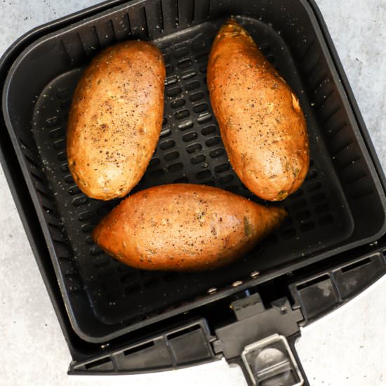 Air Fryer Sweet Potatoes - Recipe photo by SimplyMadeRecipes