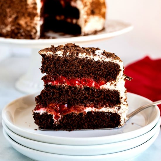 Black Forest Cake - Recipe photo by FoodFolksandFun
