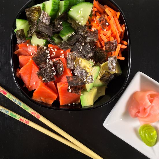Deconstructed Sushi Bowl - Recipe photo by summeryule.com