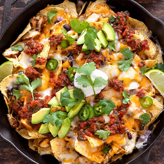 Chicken Nachos - Recipe photo by thecozyapron