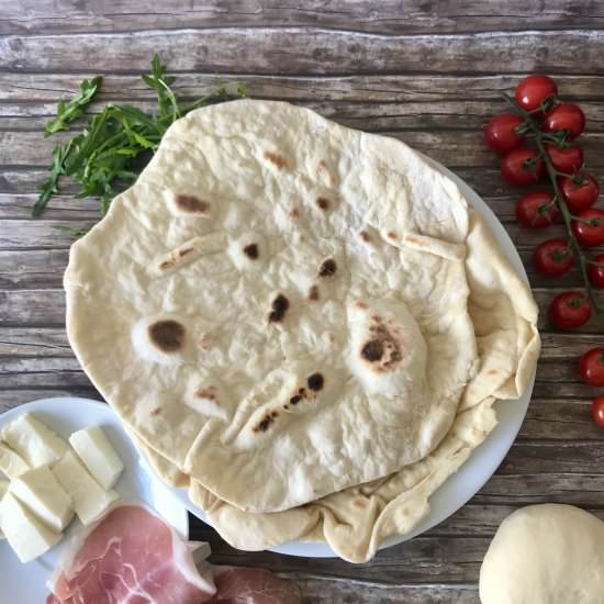Italian Piadina (Wrap) - Recipe photo by annalenashearthbeat