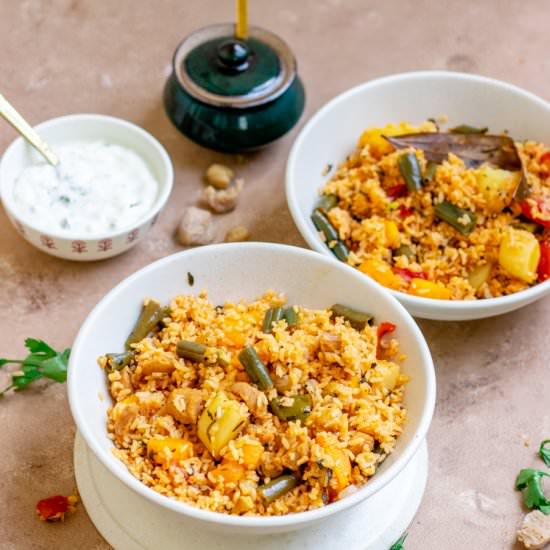 Instant Pot Vegetable Briyani - Recipe photo by Gingerskillet