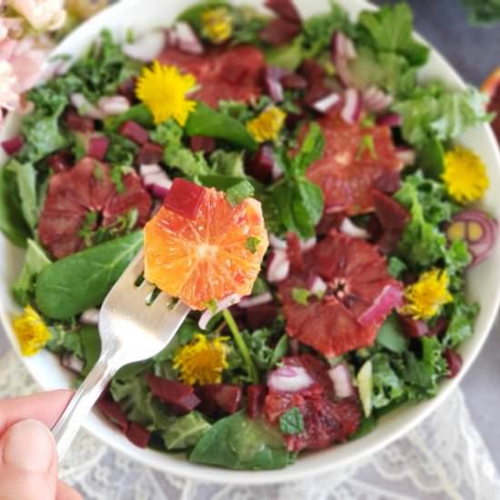 Blood Orange Beet Salad - Recipe photo by thefitfork