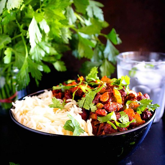 Red Beans and Rice - Recipe photo by nishkitchen