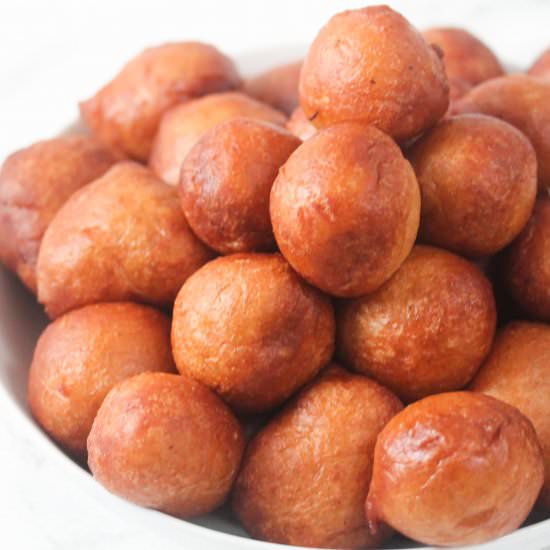 Nigerian Puff Puff with Pepper - Recipe photo by Simshomekitchen
