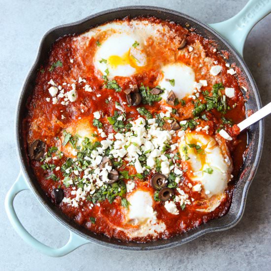 Shakshuka - Recipe photo by Garden in the kitchen