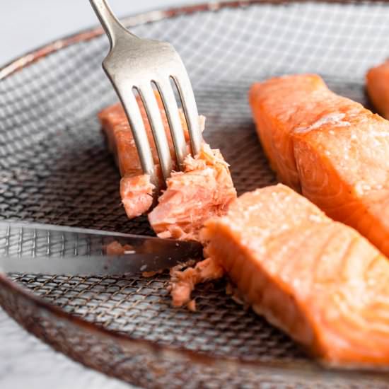 Perfect Air Fryer Salmon - Recipe photo by foodfaithfitness