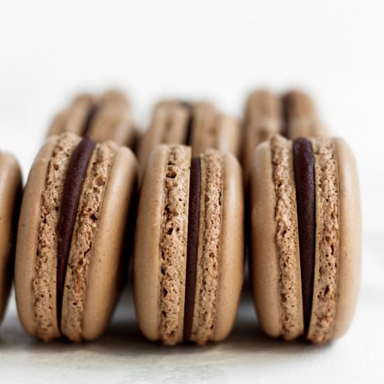 Chocolate Macarons - Recipe photo by thesweetoccasion
